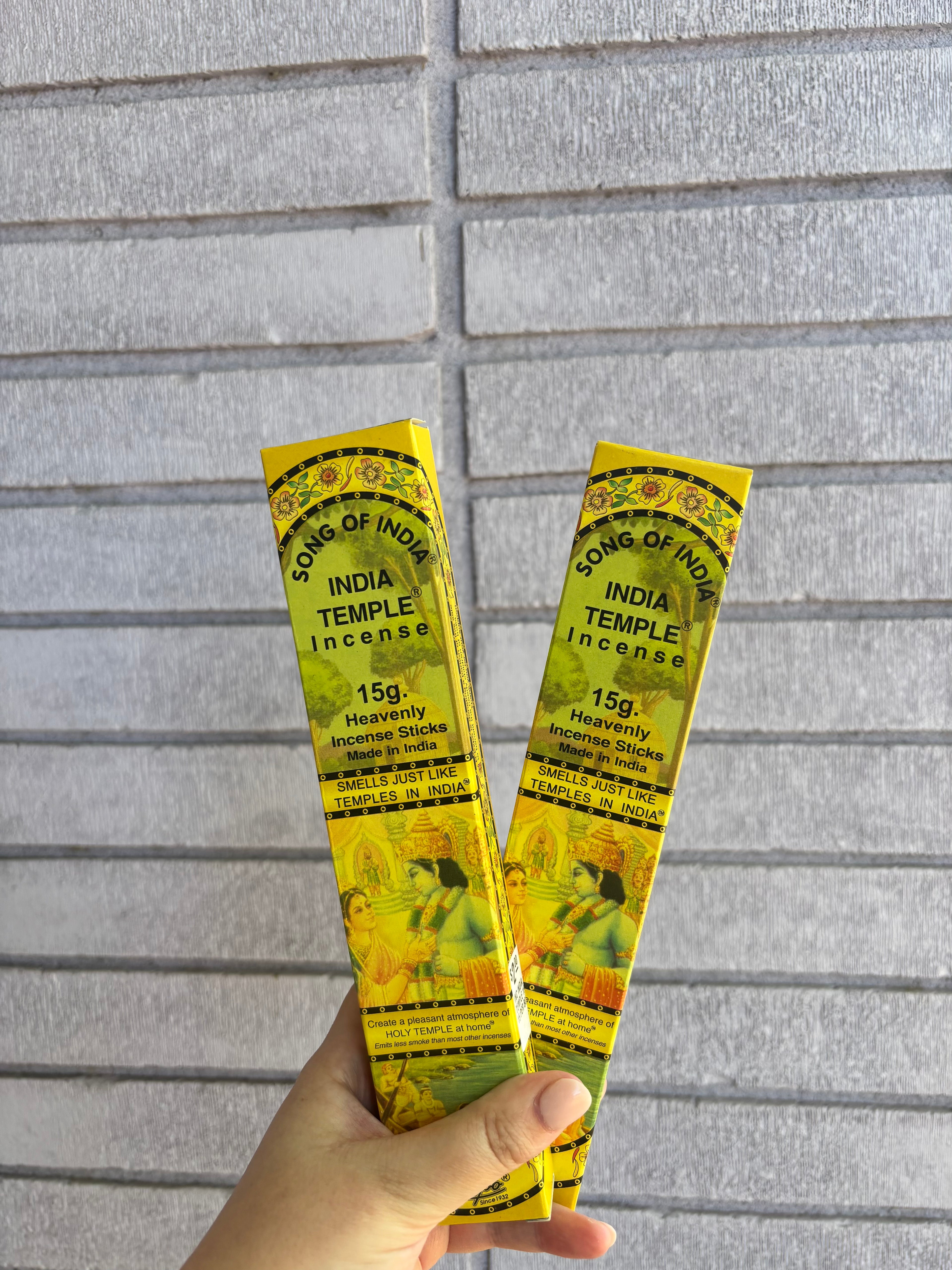 Indian Temple Incense 15g